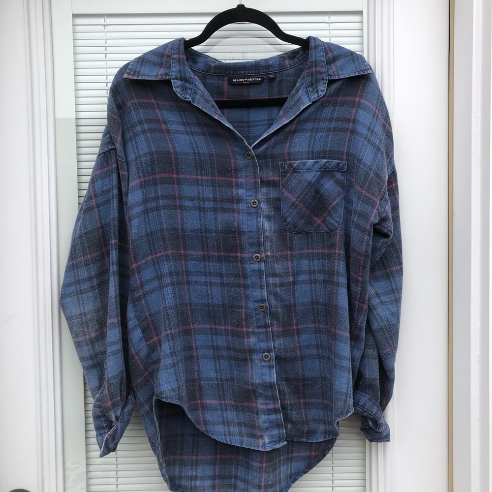 Brandy Melville Boyfriend Flannel